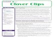 Clover Clips - Kansas State University...Clover Clips A newsletter for Johnson County 4-H families.-H Families, Wow, what a whirlwind of a month. A huge shout out to our 4-H volun-teers