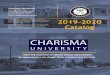 2019-2020 Catalog › pdf › catalogue2020.pdf · The Accreditation Council for Business Schools and Programs (ACBSP) accredits charisma University business, accounting, and business-related