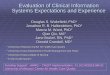 Evaluation of Clinical Information Systems Expectations ... › sites › default › files › docs › ...Evaluation of Clinical Information Systems Expectations and Experience Douglas