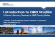 Introduction to GMD Studies - NERC · Introduction to GMD Studies. A Planner’s Summary Roadmap for GMD Planning Studies. ... •Unlike terrestrial weather, which is local, CMEs