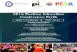 2016 Positive Education Conference Perth€¦ · 2016 Positive Education Conference Perth FRIDAY 7 OCTOBER 2016 PERTH COLLEGE Keynote Presentations Mathew A White (PhD) Director of