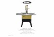 MEAT SAW › cdn.lemproducts.com › downloads...stationary table, and attach the stationary table (part # 100) to the meat saw by sliding the adjustment bolts into the four table