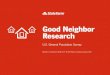 Good Neighbor Research - State Farm...Most say being respectful and quiet are traits of a good neighbor, watching out for others’ safety and property, as well as helping out with