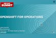 OPENSHIFT FOR OPERATIONS - Red Hat · 2018-02-06 · OPENSHIFT FOR OPERATIONS Jamie Duncan @jamieeduncan Cloud Guy - US Public Sector at Red Hat 20170504 1. ABOUT JDUNCAN I've been