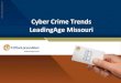Cyber Crime Trends LeadingAge Missouri › › ... · 2018-03-31 · Cyber Crime Trends LeadingAge Missouri. Three Questions About the P •What are hackers doing? ... •Cost of