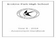 Erskine Park High School...Erskine Park High School| Year 8 Assessment Handbook 2 2018 YEAR 8 - CALENDAR OF ASSESSMENT TASKS Wk TERM 1 2018 29/1/2018 – 13/4/2018 TERM 2 2018 30/4/2018
