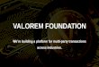VALOREM FOUNDATION - Fx empire...PURCHASING POWER OF THE U.S. DOLLAR 1913-2013 THE PROBLEM $1 1913 1923 1933 1943 1953 1963 1973 1983 1993 2003 2013 $0,5 $0 The value of fiat currency