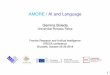 AMORE/ AI and Language - erc.europa.eu€¦ · AMORE/ AI and Language Gemma Boleda Universitat Pompeu Fabra Frontier Research and Artiﬁcal Intelligence ERCEA conference Brussels,