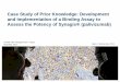 Case Study of Prior Knowledge: Development and ... · Case Study of Prior Knowledge: Development and Implementation of a Binding Assay to Assess the Potency of Synagis® (palivizumab)