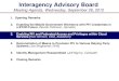 Interagency Advisory Board - FIPS201.com › resources › audio › iab_0912 › iab... · Interagency Advisory Board Meeting Agenda, Wednesday, September 26, 2012 1. Opening Remarks