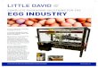 COMPLETE PACKAGING SOLUTIONS FOR THE EGG INDUSTRY...for top, side or bottom labeling. PRINT MICROJET HRP INK JET PRINTER The Little David® MicroJet HRP is an industrial thermal ink