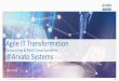 Agile IT Transformation - Arvato Systems ... Arvato Systems | Agile IT Transformation - Outsourcing