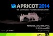 2014 - Apricot · APNIC Welcome Message . 5. Conference Highlights . 6. Venue Layout . 8. Conference Timetable . 11. List of Speakers . 16. Sponsors . 17. What next? 18. Welcome Message