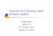 Internet IPv4 Routing Table Analysis Update · APNIC Deaggregation factor: 3.44 Prefixes being announced from the APNIC address blocks: 135418 Unique aggregates announced from the
