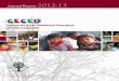 Annual Report - CECEDceced.net/.../2015/03/CECED_Annual_Report...Proof.pdf · inclusive ECED with a focus on early learning. More specifically, it aims to: • Expand the landscape