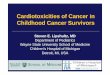 Cardiotoxicities of Cancer in Childhood Cancer Survivors · – ↑ CV mortality from 15 to 25 yrs after Dox 30-year Survivors – >3-fold increased anthracycline– associated CV