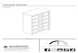 5 Drawer Dresser - img.wfrcdn.comimg.wfrcdn.com/docresources/44304/95/958688.pdf5 Drawer Dresser WARNING. Helpful Hints 2 ... Attached five left cabinet members (13a) to the left panel