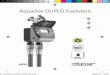 Aquadue DUPLO Evolution3 Introduction US We are pleased you have chosen the Aquadue Duplo Evolution water timer, model 8420. This Italian-made timer utilizes the most sophisticated