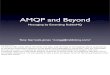 AMQP and Beyond - Oliver The main tool for customising RabbitMQ is the plugin system. The design and