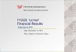 FY2020 1st Half Financial Results - Toyota Boshoku€¦ · 143 134 158 143 278 436 580 1Q 2Q 3Q 4Q Quarter Cumulative period With optional application of IFRS started in the end of