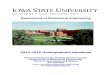 2014-2015 Undergraduate Handbook - Iowa State University · 2014-2015 Undergraduate Handbook Kiewit Undergraduate Student Services Center ... Iowa (statistics from Fall 2012). Alumni: