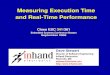 Measuring Execution Time and Real-Time Performance...Measuring Execution Time and Real-Time Performance Dave Stewart Overview of Measurement Techniques Method Typical Resolution Typical
