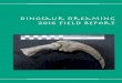 Dinosaur Dreaming 2016 Field Report - rbh49.com · 2018-07-05 · Dinosaur Dreaming 2016 Field Report. inosaur reaming 2016 Field Report 2 Dinosaur Dreaming 2016 ... Dr Horner and
