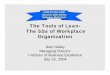 The 5Ss of Workplace Organization - ASQ-1302asq-1302.org › ... › uploads › 2010 › 09 › The-5Ss-of-Workplace-Organi… · The 5Ss of Workplace Organization Stan Gidley Managing