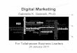 Gabrielle K. Gabrielli, Ph.D. - Digital Marketing 2011- …gabrielleconsulting.com/docs/DigitalMarketing-class1.pdf•Based on impressions from news feed •1 million fans equals at