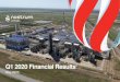 Q1 2020 Financial Results · Summary FY 2020 Financial Results 2 Q1 2020 Financial Results • Revenue of US$60.4m (Q1 2019: US$95.5m) • EBITDA1 US$31.7m (Q1 2019: US$58.7mm) •