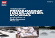 HYDROSTOP PREMIUMCOAT LIQUID-APPLIED ROOFING · application of GAF’s HydroStop® PremiumCoat® liquid-applied roofing systems, and is based on our years of experience in the commercial