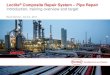 Loctite Composite Repair System Pipe Repair Introduction ... · Composite Repair System: Pipe Repair 2. Introduction Industries where no standard is required: Power plant and waste
