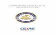 Quick Legal Reference Guide for Commands...CGJAG presents this Commander's Quick Legal Reference Guide to assist commanders as they sort through their many responsibilities. It reflects