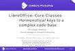 LibreOffice: Core Classes - GNOMEmichael/data/2016-04-29-beginners-core.pdfLibreOffice: Core Classes Hermenutical keys to a complex code-base Michael Meeks General Manager at Collabora