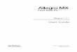 Allegro MX User Guide - Bullhorn Web · Allegro QX User Guide Getting Started 2 • Juniper Systems CD with owner’s manual and quick start guide Preparing the Allegro for Use When