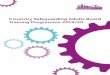 Coventry Safeguarding Adults Board Training …...3 | Training Programme 2019/20 Coventry Safeguarding Adults Board Joan’s Introduction The Care and Support Statutory Guidance for