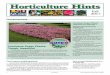 Horticulture Hints - LSU AgCenter/media/system/c/8/6/5... · 1 Fall LS gCenter Horticulture Hints Fall 2017 Horticulture Hints Ornamentals Louisiana Super Plants: Tough, beautiful