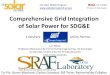 Comprehensive Grid Integration of Solar Power for …...- Multi-physics ensemble prediction system Domain/Time Options Δx (km) 2.5 Vertical Pts. 75 CFL 0.3 Output Interval (m.) 15