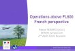 Operations above FL600 An ANSP perspective · France, largest ANSP in Europe, with a strong and innovative aerospace Industry, welcomes the development of FL600+ new entrants Ministère