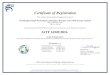 Certificate of Registration - PennEngineering · Certificate of Registration This certifies that the Quality Management System of PennEngineering® Fastening Technologies (Europe)