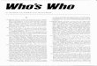 Who's Who - americanradiohistory.com · Loved One, Guns At Batasi, The Uncle, Girl With Green Eyes, Tom Jones, The Loneliness of the Long Distance Runner, A Taste of Honey, The Charge