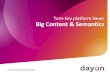 Turn-key platform Newz Big Content & Semanticsnosqlroadshow.com/dl/NoSQL-Amsterdam-2013/Slides/Slides_Miche… · Big Content & Semantics Introduction Michel de Ru • Solution architect
