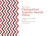 49th Annual Distinguished Engineer Awards Dinner€¦ · From 2007-2012, Henning served as general manager and vice president of Detroit Diesel Corporation in Redford, Michigan, launching