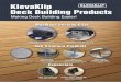 KlevaKlip 4p... · 2020-06-19 · 1 2 3 Sap & C Klevaklip Traditional Metal Clips Great for use in BAL Rated Bushfire areas ModWood® Snap-LOC Clips* Code Material Type Box Items