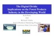Industry in the Developing World The Digital Divide · 2007-11-01 · The Digital Divide: ... Industry in the Developing World Kofi Poku And Richard Vlosky Forest Products Marketing