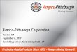 Ampco-Pittsburgh Corporationampcopgh.com/wordpress/wp-content/uploads/2016/03/Janney_Bos… · This news release may contain ... *Ampco-Pittsburgh completed acquisition of Åkers