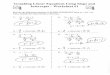 Graphing Linear Equations Using Slope and Intercepts ...€¦ · Graphing Linear Equations Using Slope and Intercepts – Worksheet #1 Rewrite the following equations in SLOPE-INTERCEPT