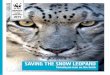 LIVING 2015 - WWF · In this wilderness above the tree line, the majestic smoke-colored snow leopard glides silently and is nearly . ... animal about once every fortnight to survive