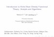 Introduction to Kohn-Sham Density Functional Theory: Analysis and Algorithms · 2011-02-01 · Introduction to Kohn-Sham Density Functional Theory: Analysis and Algorithms Weinan
