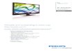 Versatile and outstanding in every way - Philips€¦ · Versatile and outstanding in every way Philips Hospitality LCD TV This modern Hospitality TV brings more guest convenience
